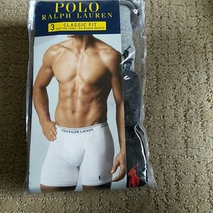 Polo Ralph Lauren 3Classic Fit Cotton Boxer Briefs